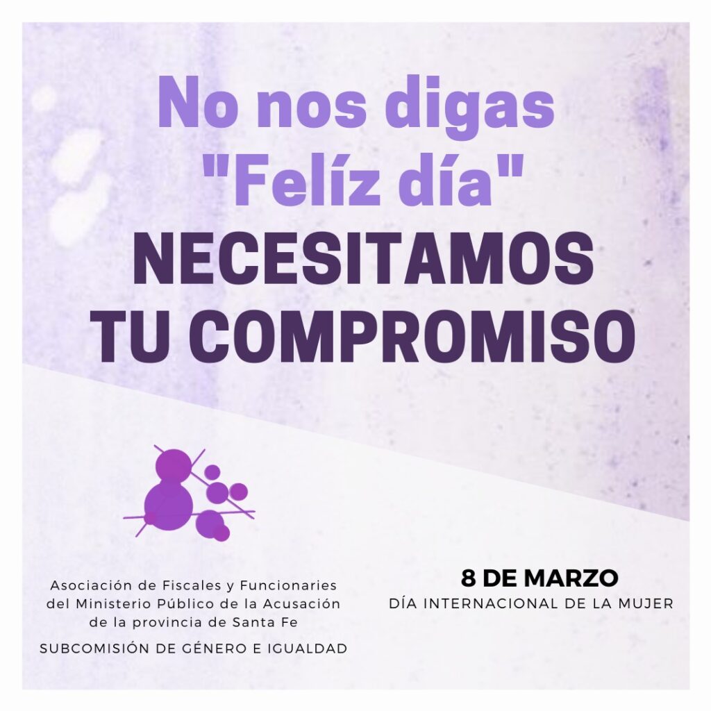 8 de marzo – Día Internacional de la Mujer Trabajadora